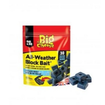 RODENT BAIT BLOCKS ALL WEATHER 30x10g FITS ALL BAIT STATIONS