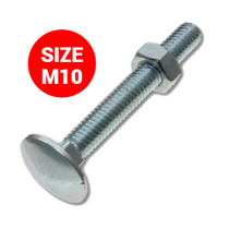 Cup Square Hex Bolts - M10
