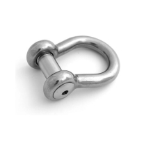 8mm BOW SHACKLE GALVANISED PACK/2