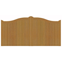 NS 3'W x 6'H SWEPT TOP MANOR SINGLE GATE UNTREATED SOFTWOOD