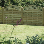 Image for Arched Lattice Top Fence Panels
