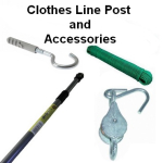 Image for Clothes Line, Posts, and Accessories