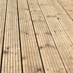 Image for Single Profile 6" (150mm) Timber Decking Boards