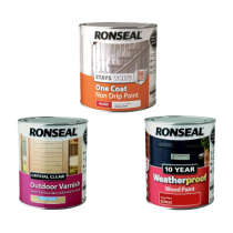 Ronseal Gloss/ Varnish/ Radiator Paint