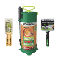 Ronseal Brushes, Sprayer & Cloth