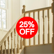 25% off selected stair parts