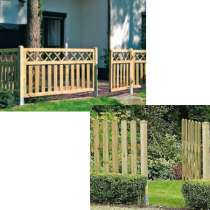 European / Jagram Fence Panels