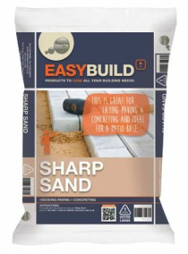 EASY BUILD SHARP/GRIT SAND 20KG BAG