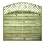 Image for Arched Lattice Top Fence Panels