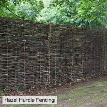 1.8W x 1.5H HAZEL FENCE PANEL (HURDLE)                     *