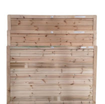 1.83mWx1.8mH(6')SHIPLAP PANEL FLAT TOP GREEN TREATED (MTO)