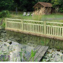 European Chatsworth-Type Fence Panels