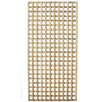 1.8mHx1.2mW PLANED SQUARE TRELLIS - GREEN TREATED