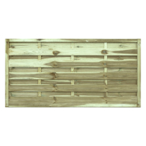 0.9mH x 1.8mW SQUARE HORIZNTL PANEL GREEN TREATED*