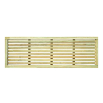 0.6m (630mm High) x 1.8m SLATTED PANEL GREEN TREATED *