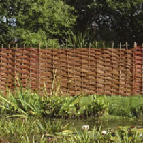 1.8M W x 1.2M H WILLOW FENCE PANEL/HURDLE (TO ORDER ONLY) *