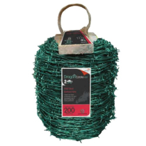 BARBED WIRE DRAGON ESTATE 200m GREEN MILD STEEL