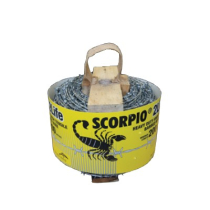 BARBED WIRE HT HEAVYDUTY 2.0mm 200m ROLL GALVANISED "SCORPIO"