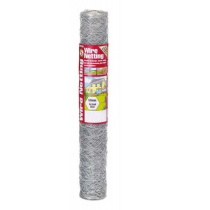 600x50x19g 10m ROLL GALVANISED HEX WIRE NETTING
