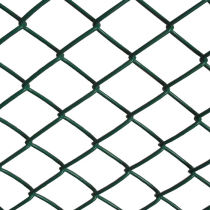 Chain Link Fence 10m long   on x 0.9 high green PVC