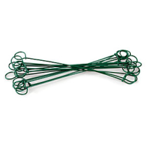 WIRE TIE GREEN PVC COATED 6"x17g PACK OF 1000
