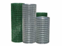 36"x1"x1"x17/19g 6m ROLL WELDED MESH GREEN PVC COATED