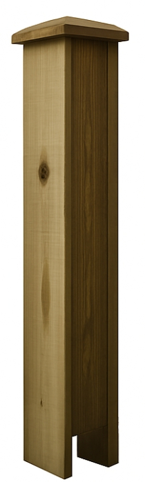 POST EXTENDER INTERMEDIATE GREEN TREATED 450MM 1'6"