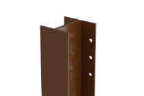 FM DURAPOST CLASSIC 48mm 2.7m SEPIA BROWN
