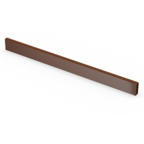 NS DURA COMPOSITE GRAVEL BOARD 3000x152mm/6" SEPIA BROWN
