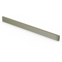 NS DURA COMPOSITE GRAVEL BOARD 2440x152mm/6" OLIVE GREY