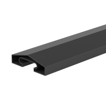 FM DURAPOST CAPPING RAIL 65mm 1.83m ANTHRACITE GREY