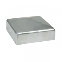 FM DURAPOST CAP WITH BRACKET 75x75mm GALVANISED