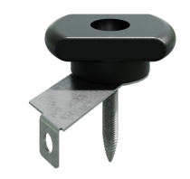 FM DURAPOST CAPPING RAIL CLIP 20mm BLACK BAG/3