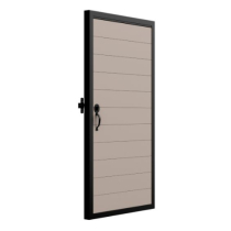 NS DURAPOST VISTA GATE KIT BLACK