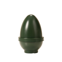 LUPVC ACORN CAP GREEN (REQUIRES FLAT CAP)