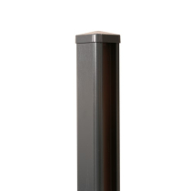 NS LUPVC POST - 8' GREY WITH METAL INSERT