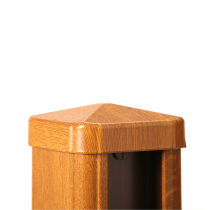 NS LUPVC STANDARD FLAT CAP GOLDEN OAK