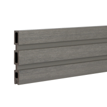 NS 1.83m DENAFENCE COMPOSITE SLATTED TOP MISTY WOOD 130x20