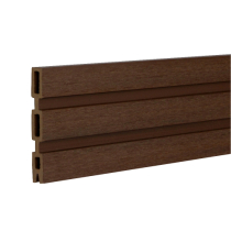 NS 1.83mDENAFENCE COMPOSITE SLATTED TOP WALNUT 130x20