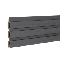 1.83m DENAFENCE COMPOSITE SLATTED STONE GREY 160x20