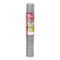 900x50x19g 10m ROLL GALVANISED HEX WIRE NETTING