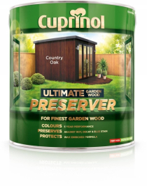 CUPRINOL ULTIMATE GARDEN WOOD PRESERVER COUNTRY OAK 4L