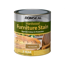 RONSEAL HARDWOOD FURNITURE STAIN CLEAR NATURAL MATT 750ml