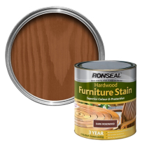 RONSEAL HARDWOOD FURNITURE STAIN DARK ROSEWOOD 750ml