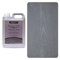 WATER BASED WOOD DYE SHADES OF GREY MOONLIGHT GREY 2.5LTR