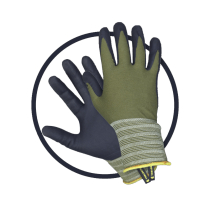 WEEDING LARGE CLIP GLOVES LIGHT DUTY - BLUE & GREEN