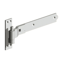 30"(750mm) CRANKED BAND & HOOK ON PLATE GALVANISED SET