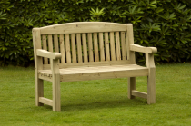 ATHOL BENCH 4FT - PLANED GREEN TREATED SOFTWOOD *