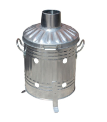 MINI GARDEN INCINERATOR TAPERED GALVANISED