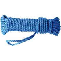 LORRY ROPES 27m x 10mm BLUE
